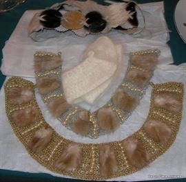 Beautiful Hand Made Collars in Mohair and more