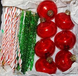 Hand blown Glass Ornaments