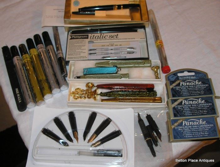 LOTS of Calligraphy items