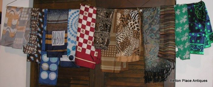 Lots of beautiful Scarves
