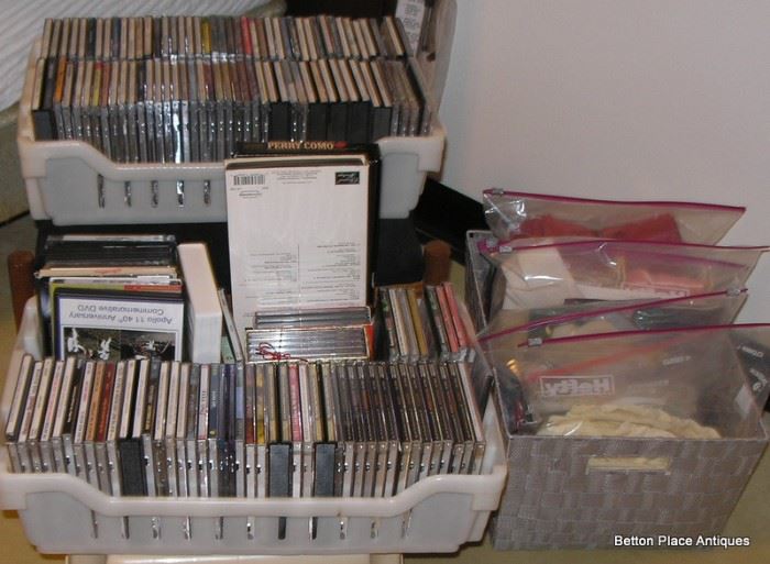 CD's , DVDs