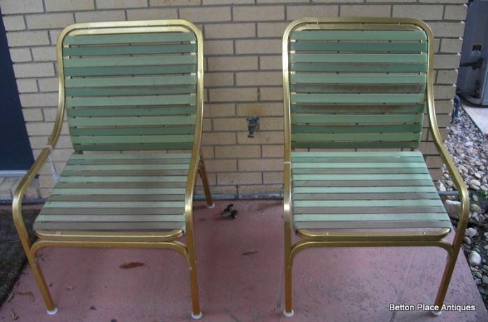 Two Vintage Outdoor chairs