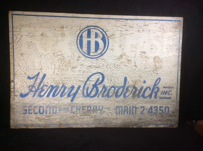 Henry Broderick Vintage