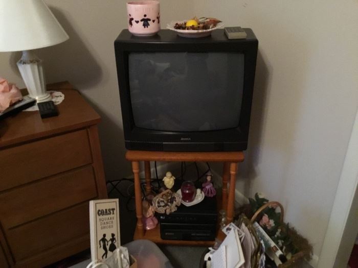 Another TV and stand