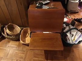 Vintage school desk