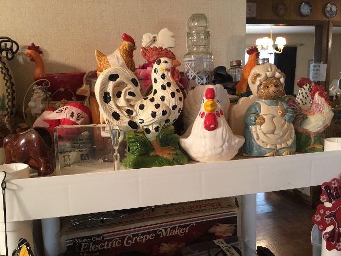 We have chickens & roosters in all sizes, shapes, and kinds!