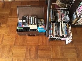 Cassettes and DVD’s