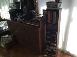 Cabinet full of VHS