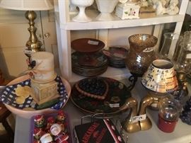 Living Room - lots of statues and collectibles