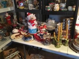 Living Room - lots of statues and collectibles
