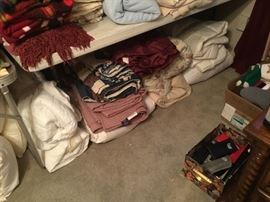 Blankets, throws, mattress pads and all kinds of beddings