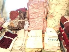More bedding - most is full, queen