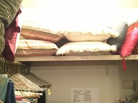More pillows