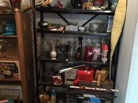 Garage has room off to left at entrance - these are items in this room