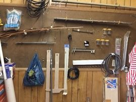 Another room off the garage at the back - these items inside that room.