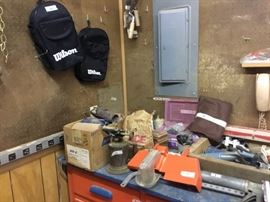 Another room off the garage at the back - these items inside that room.