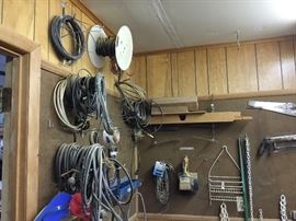 Another room off the garage at the back - these items inside that room.