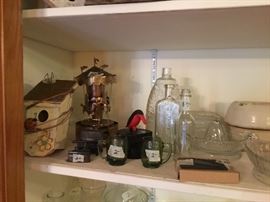 Additional dining room shelves