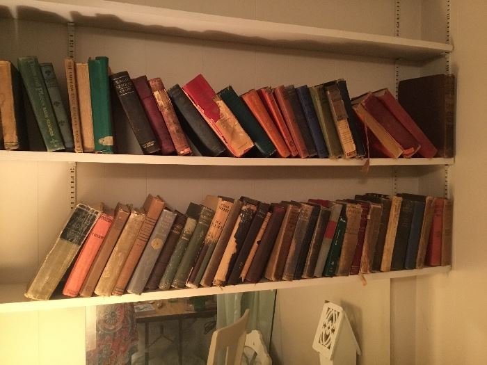 Antique/Vintage books - bedroom 2