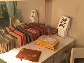 Antique/Vintage books - bedroom 2