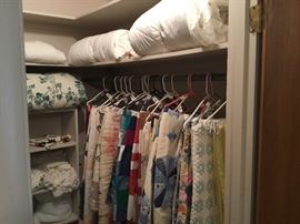 Bedroom 3 - quilts and quilt tops