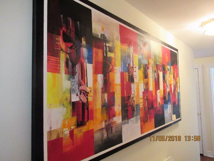 BUY IT NOW,  Framed and signed on Canvas, 75 x 38  $490.00