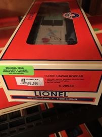 LIONEL HAWAII BOXCAR 