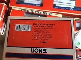 LIONEL 6-19082 NYC HEAVYWEIGHT STAR BEAM COACH.
