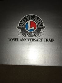 LIONEL 90TH ANNIVERSARY TRAIN SET 