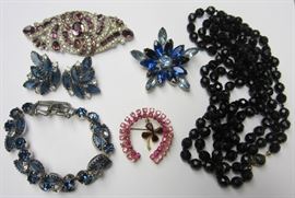 Vintage costume jewelry