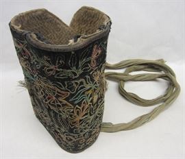 Chinese embroidered silk 