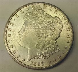 Morgan silver dollar
