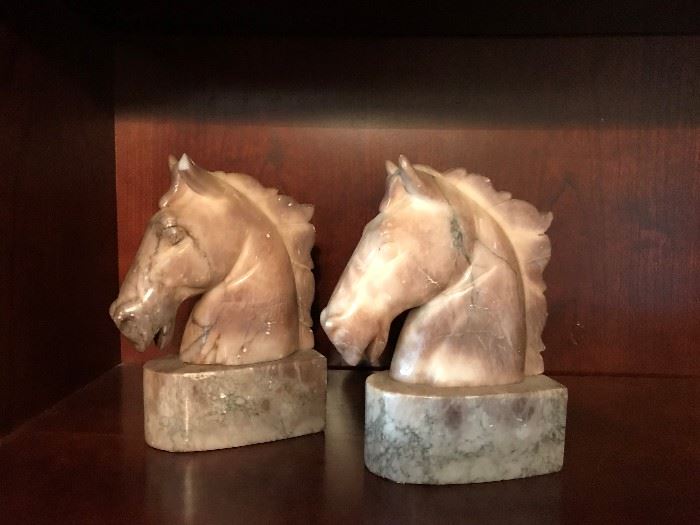 HORSE BOOKENDS