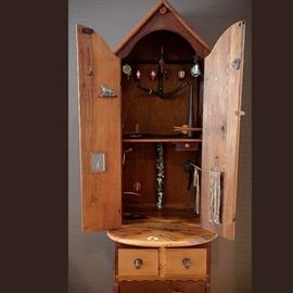 Tommy Simpson, "Home at Last," cupboard, 1986