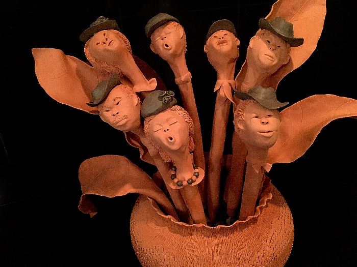 Nora Green, "Pod Pot," ceramic, 1986