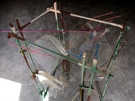 Christine Clark, "Dream in the Woods," medium steel and plastic, 1983