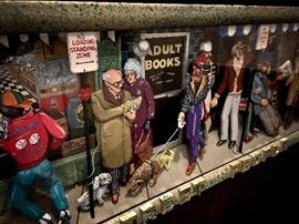 Frank Heller, “Street People,” wood, 1981