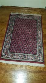 Small Carpet Hand Knotted