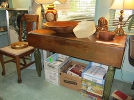 Primitive Drop Leaf Table