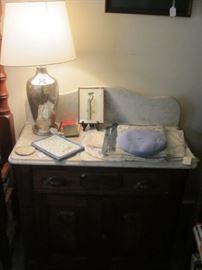 Marble Top Side Table