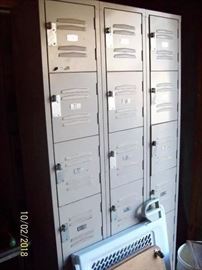 Two Sets of Lockers Available