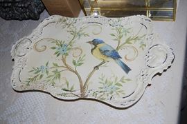 DECORATIVE TRAY - METAL