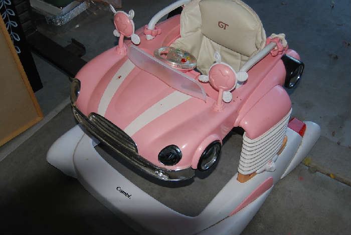 Pink Cadillac Baby Walker