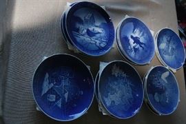 B and G Decorative Plates