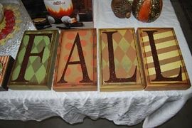 Wood Fall Decor