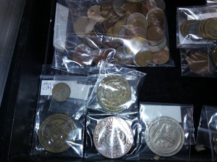 Foreign Coins, Casino Tokens