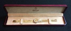 Jaguar Gold Watch
