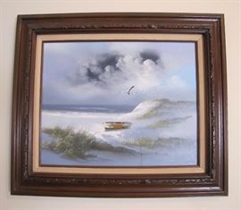 Signed Winston Seascape