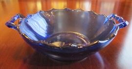 Depression Glass Cobalt Blue