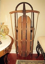 Vintage Snow King Sled